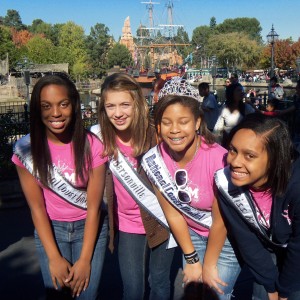 Preteen Maya Purcell and Friends in NAM apperal