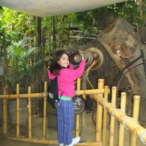 Caitlyn at Tarzan's Tree House
