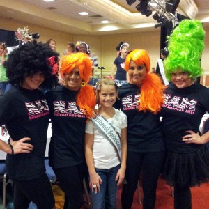 State Ambassador Jr Pre-Teen RayLynn with her amazing NAM coreographers