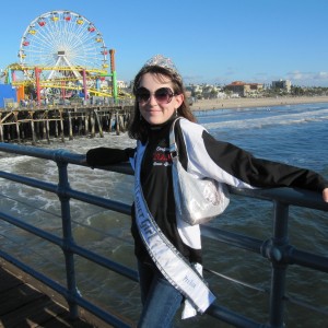 Pre-Teen Kyra Walters at Santa Monica Pier