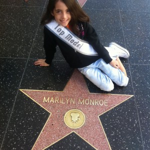 Margaret Lareau with Marilyn Monroe star