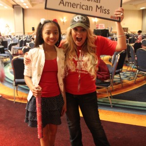 LeAnn & Ms. Breanne donning their patriotic attires ;-)
