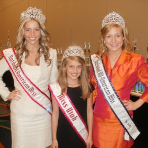 Miss Utah - Rachel Wright -  with National Preteen Queens