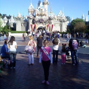 Disneyland here comes Miss Virginia!