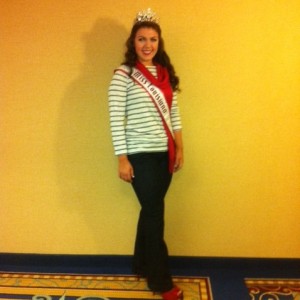 Miss Louisiana, Victoria Tramell in her patriotic picture