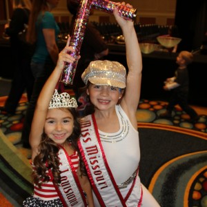 Missouri and Louisiana Princess Queens LOVE spirit sticks!