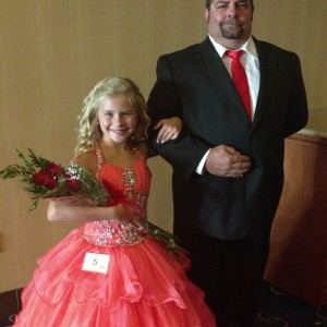Veronica and Dad in formal wear
