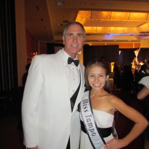 Miss Tampa Pre-teen and Steve Mayes