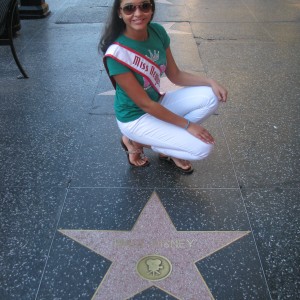 Alexis Cedeno Miss New Jersey jr.teen On the Hollywoood tour!