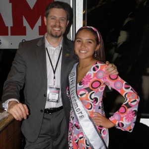 Serena Sammons with Brian Cournoyer the CA State Director!