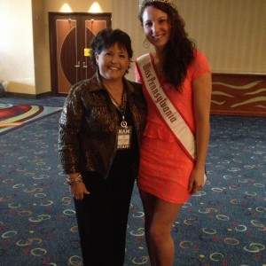 Ashley Miss PA 2012 with PA director Sandy