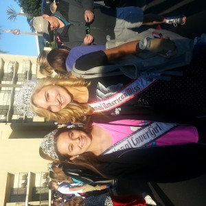 Kaitlyn Connell with National Queen!!