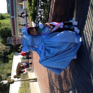 Miss Texas Princess Kristel with her favorite Princess Cinderella!