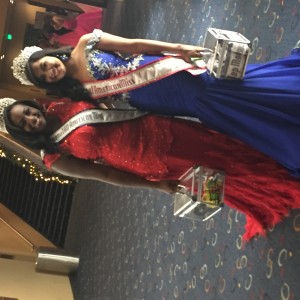 Courtlyn, 2015-2016 National All-American Miss & Michaela, 2015-2016 National American Miss