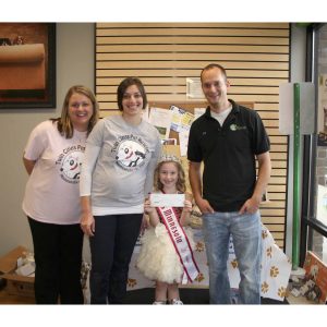 Grace Nester, Miss Minnesota Princess, collects and donates money to the Twin Cities Pet Rescue