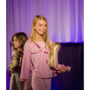 Lauren Sturgill, National American Miss Finalist, modeled in the American Girl Fashion Show to raise money for Seattle Children's Hospital Uncompensated Care 