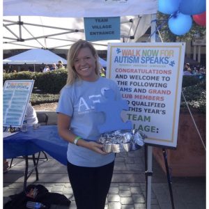 Miss Florida for NAM, Jessica Hargrave, donates her time with Autism Speaks