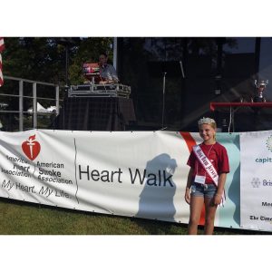 Miss New Jersey Jr. Pre-Teen, Kayla Ogno, gives back to the American Heart Association