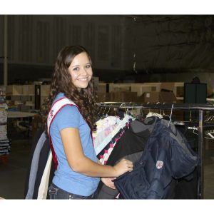 Sydni Alexander, NAM Miss Virginia Jr. Teen held coat drives for Help For Others, Inc.
