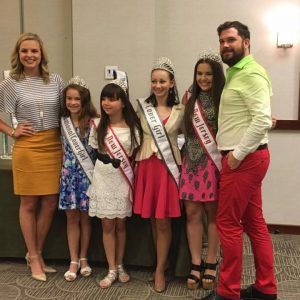 National American Miss Staff and State Queens are exciting to meeting the state finalists at the Open Calls! 