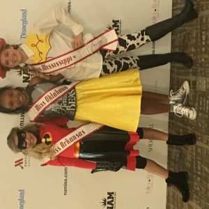 2017 Pre-Teen Queens Arkansas, Oklahoma, & Mississippi ❤️ Disney Character Rehearsal Day at Nationals 